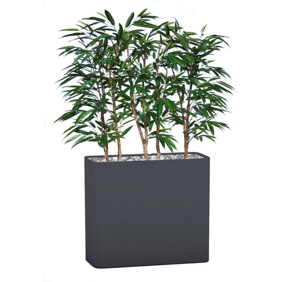 Planta semi-artificiala Ila, Longifolia Fence Green - 200 cm